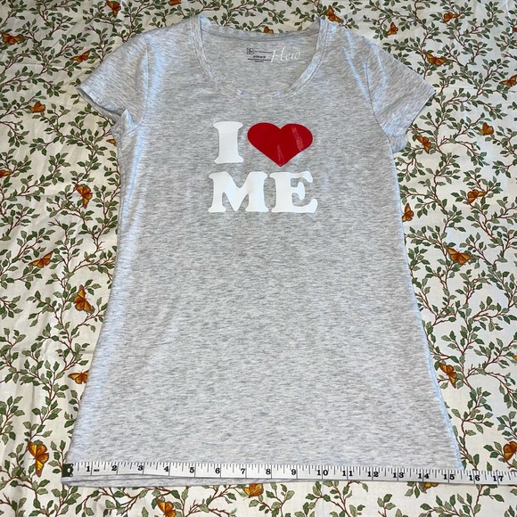 Renewed “I ❤️ME” Fitted Summer T-Shirt - Picture 7 of 9